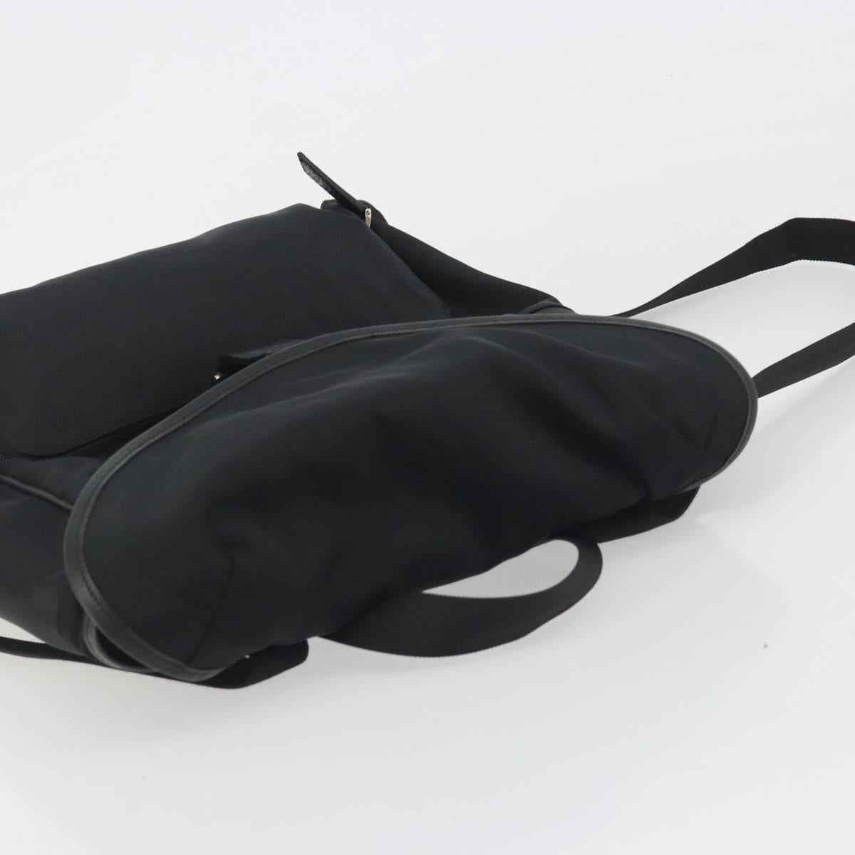 GUCCI Backpack Canvas Black Silver 019 0353 Auth bs36440 - Jerrillo image 6
