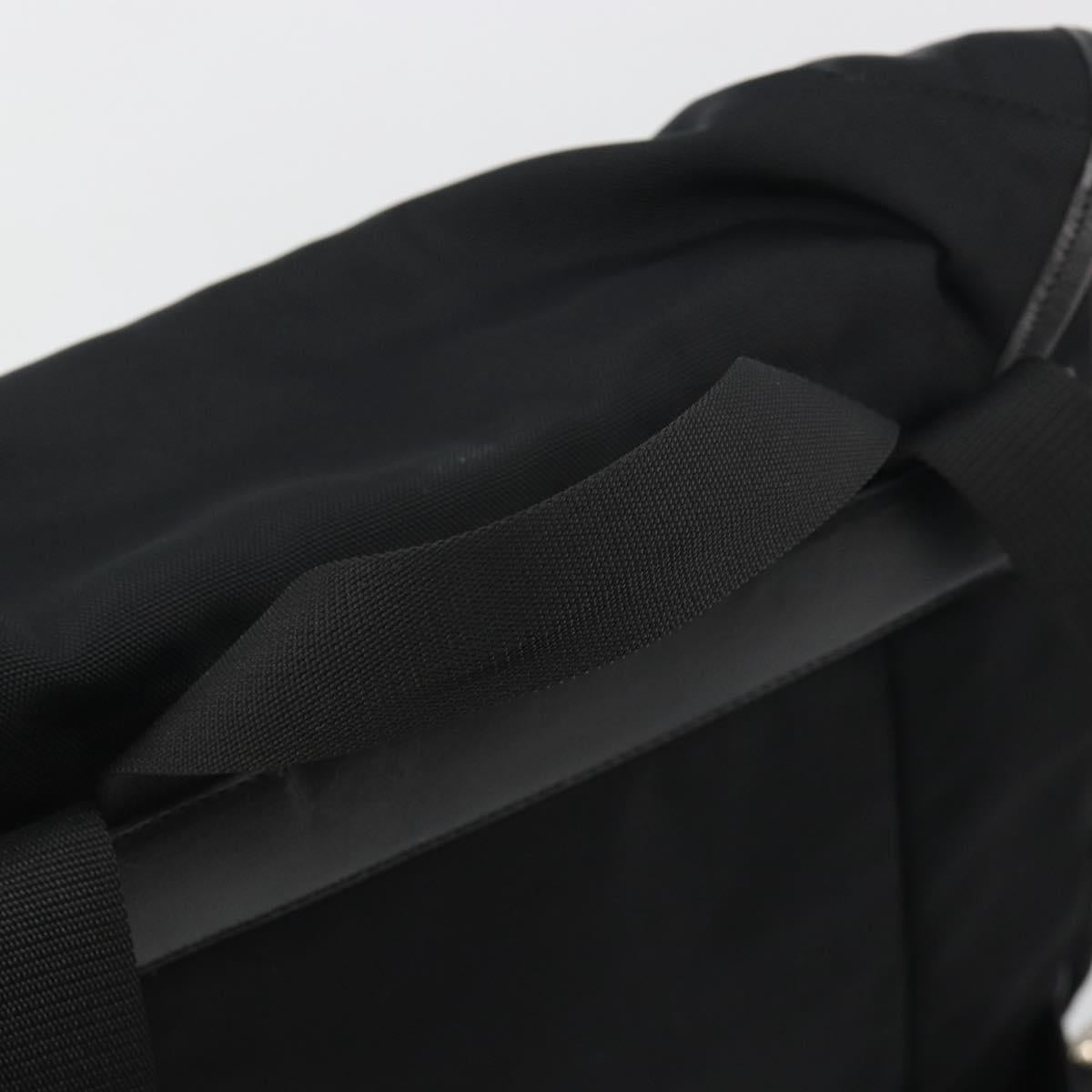 GUCCI Backpack Canvas Black Silver 019 0353 Auth bs36440 - Jerrillo image 7