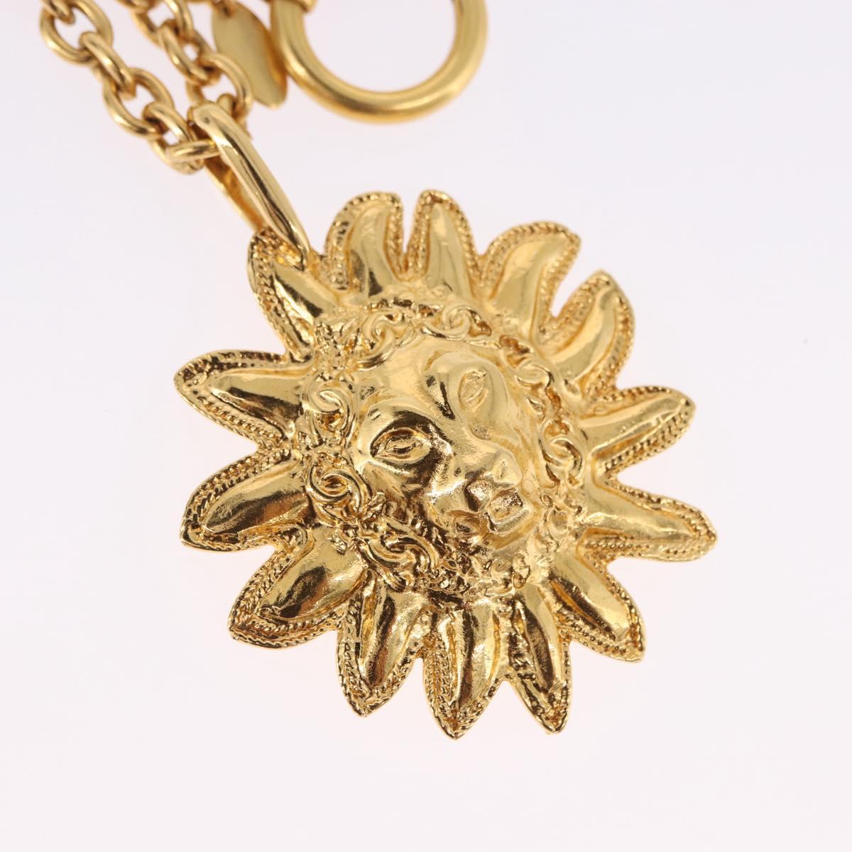 CHANEL Necklace Metal Gold Tone CC Auth bs36542V - Jerrillo image 3