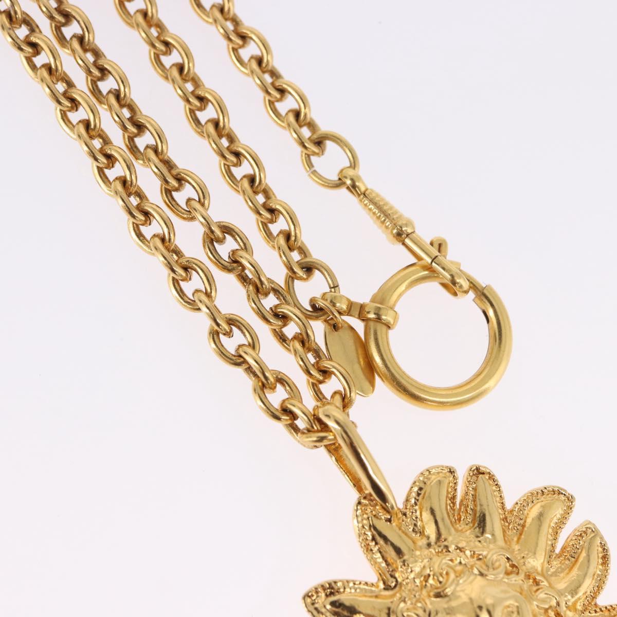 CHANEL Necklace Metal Gold Tone CC Auth bs36542V - Jerrillo image 4