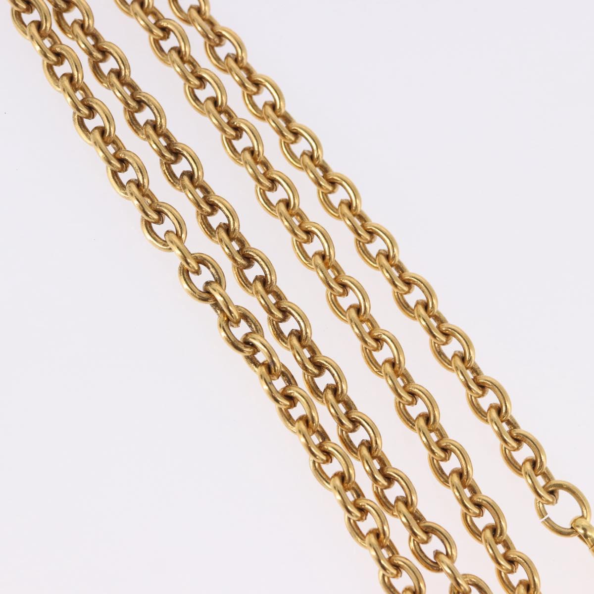 CHANEL Necklace Metal Gold Tone CC Auth bs36542V - Jerrillo image 5