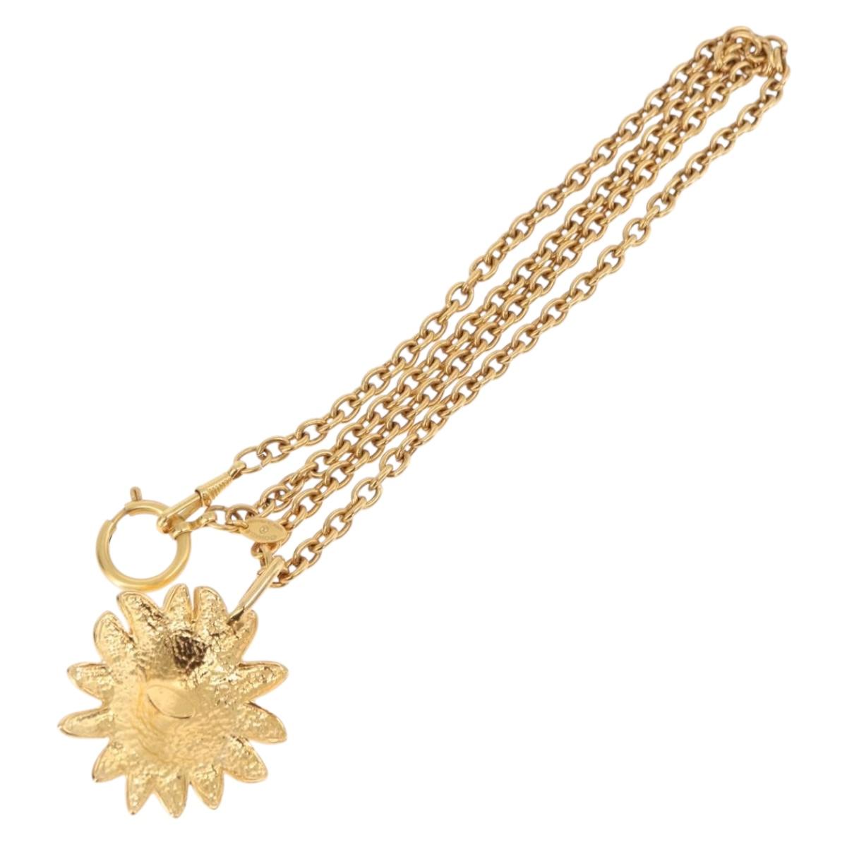 CHANEL Necklace Metal Gold Tone CC Auth bs36542V - Jerrillo image 8