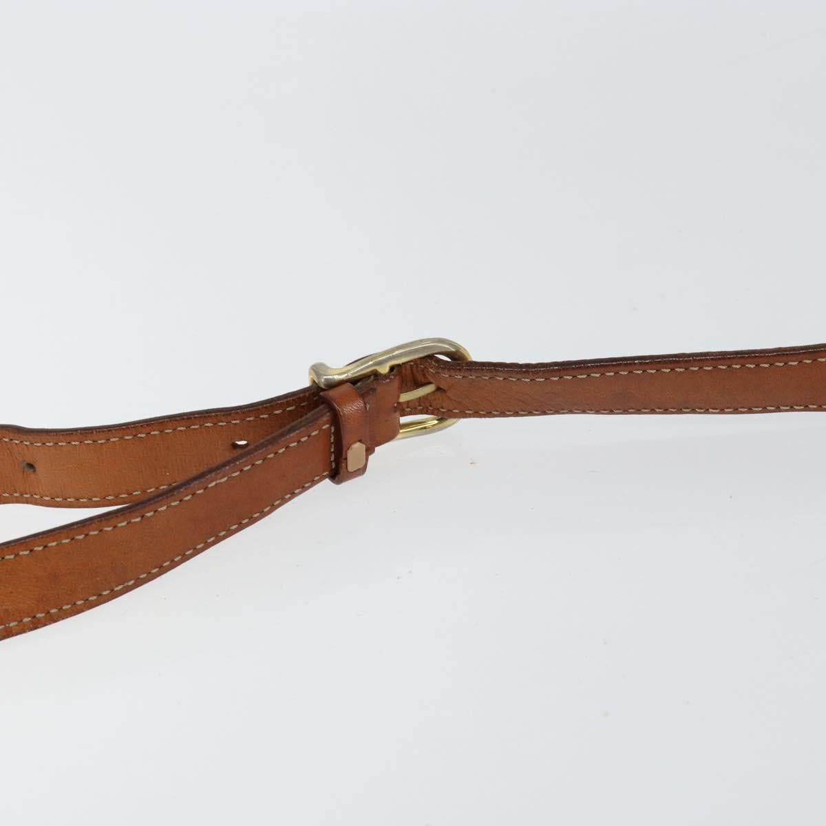 CELINE Macadam Canvas Shoulder Bag PVC Leather Brown Gold Auth ep11508 - Jerrillo image 8