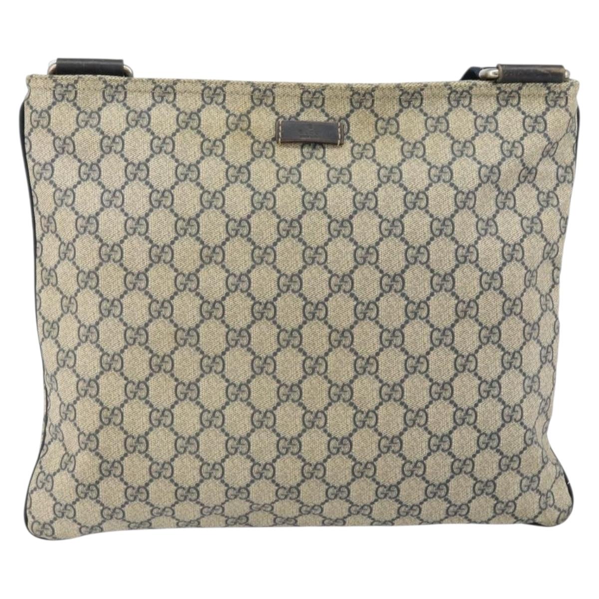 GUCCI GG Supreme Shoulder Bag PVC Navy 201446 Auth ep11575 - Jerrillo image 2