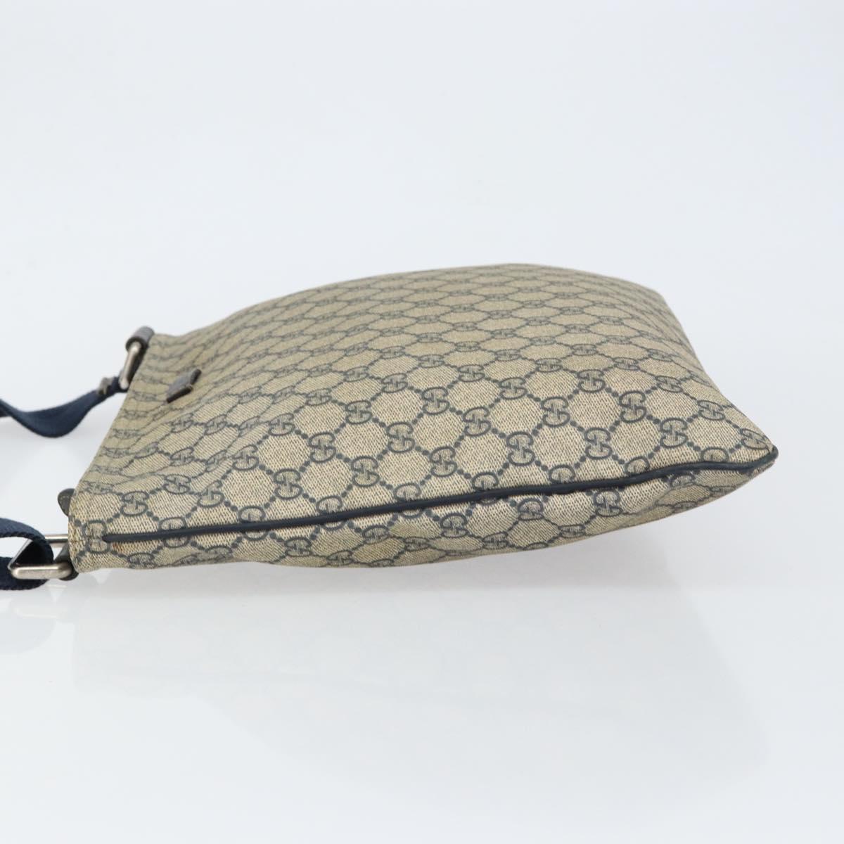 GUCCI GG Supreme Shoulder Bag PVC Navy 201446 Auth ep11575 - Jerrillo image 5
