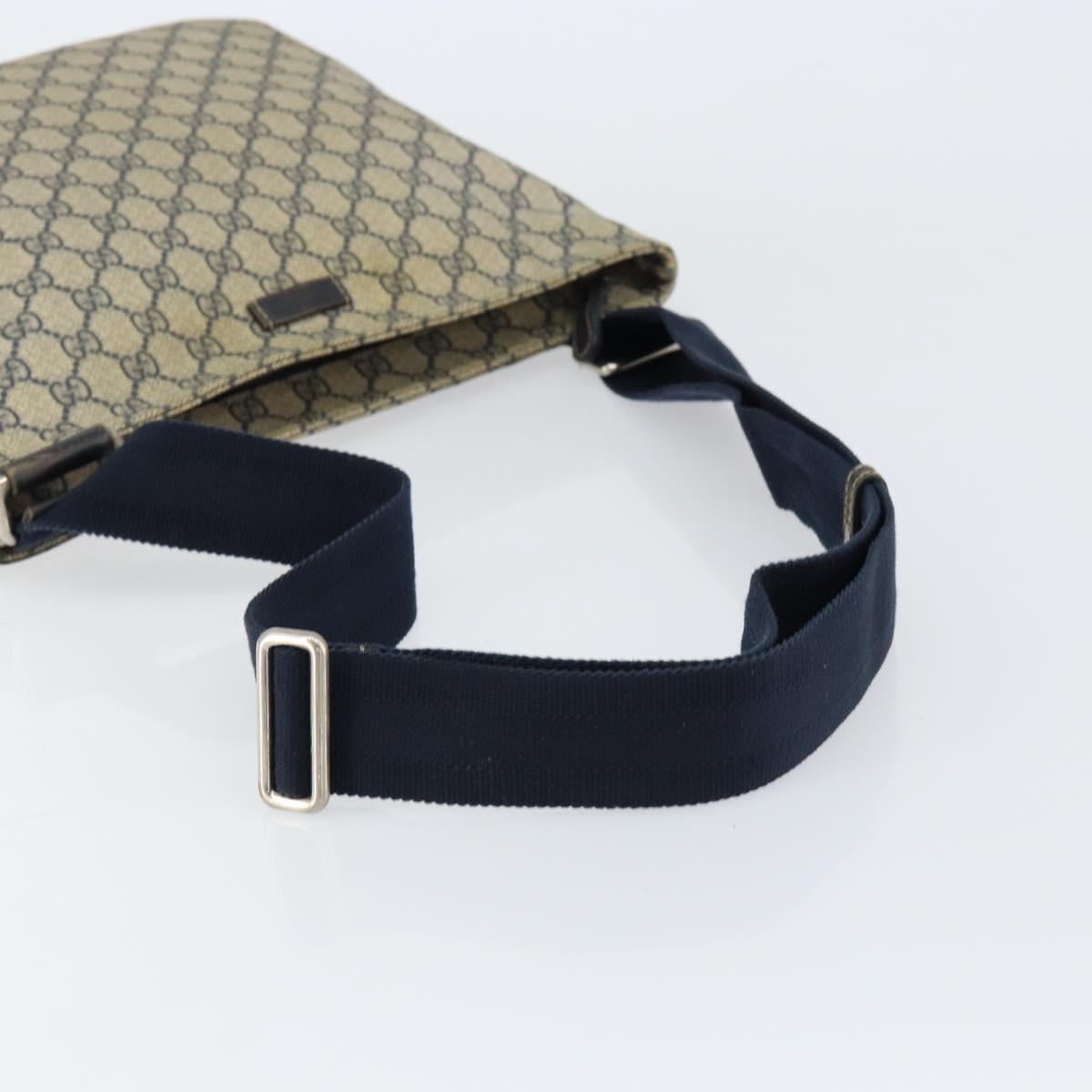 GUCCI GG Supreme Shoulder Bag PVC Navy 201446 Auth ep11575 - Jerrillo image 7