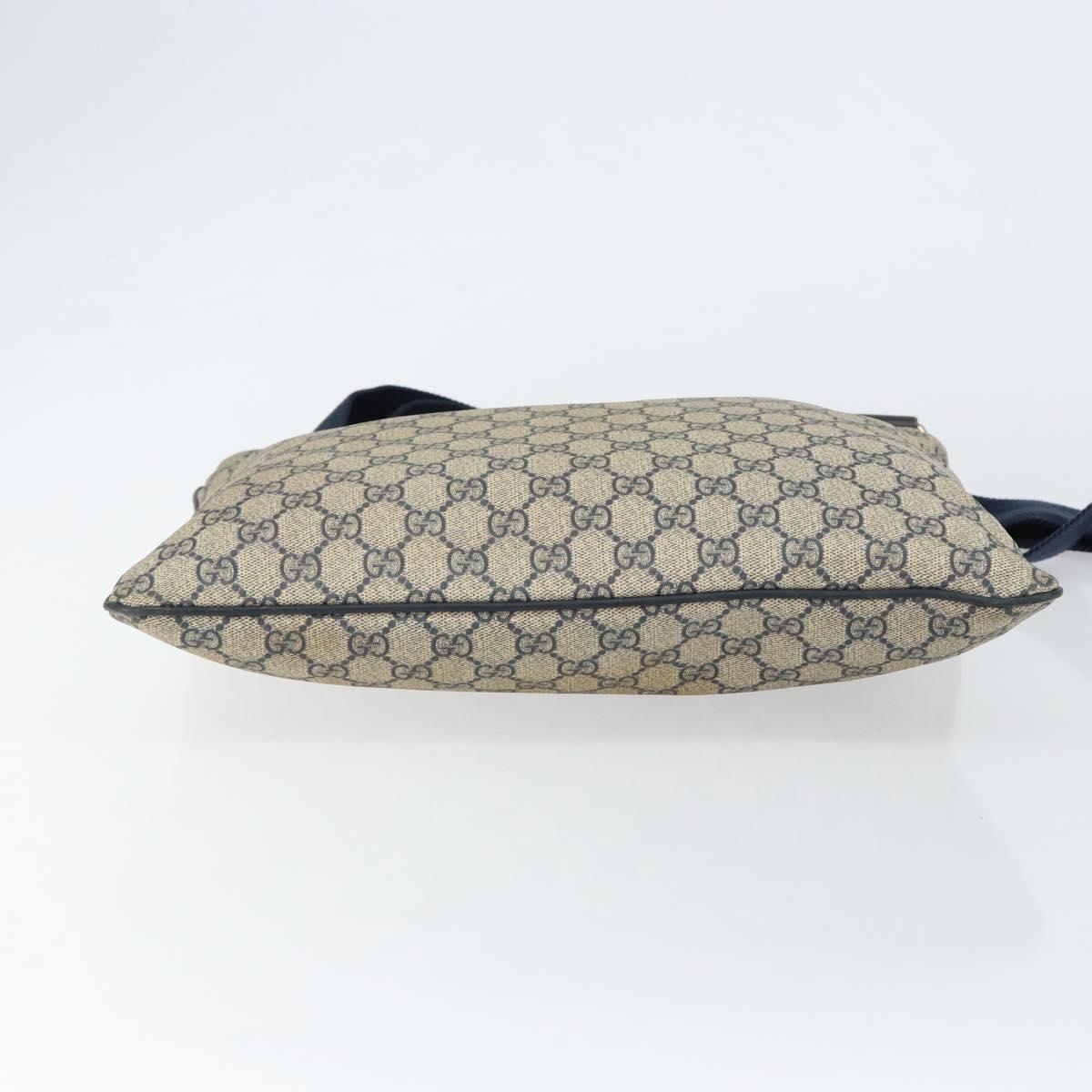GUCCI GG Supreme Shoulder Bag PVC Navy 201446 Auth ep11575 - Jerrillo image 9