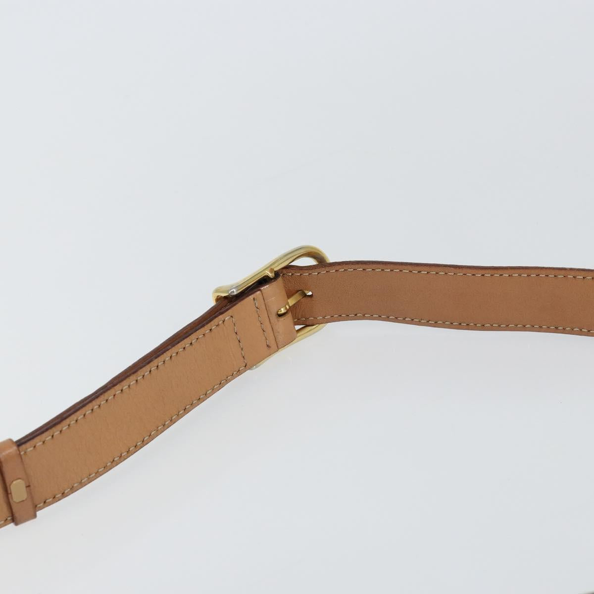 CELINE Macadam Canvas Shoulder Bag PVC Brown Gold Auth ep11596 - Jerrillo image 8
