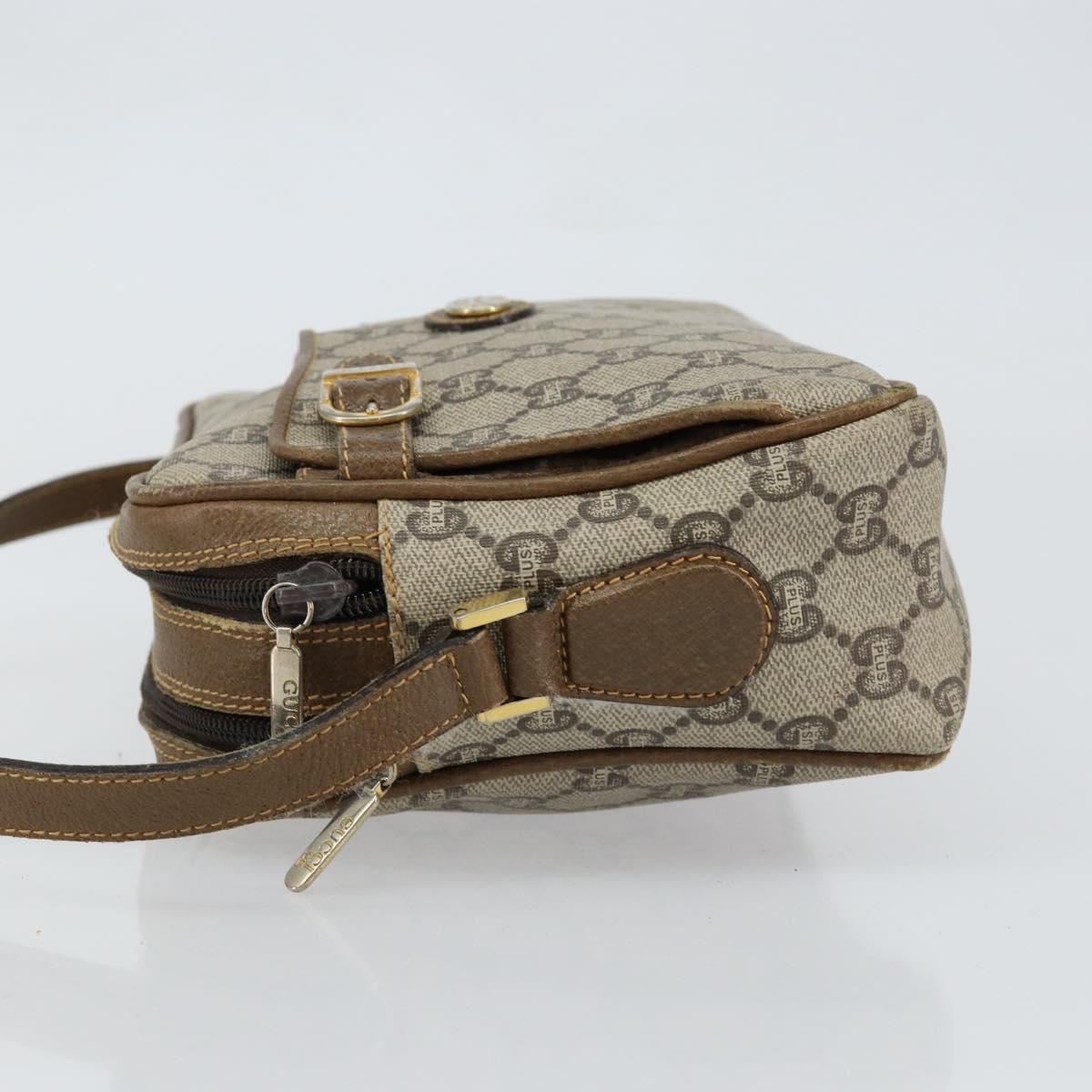 GUCCI GG Plus Supreme Shoulder Bag PVC Beige Gold Auth ep11624 - Jerrillo image 4