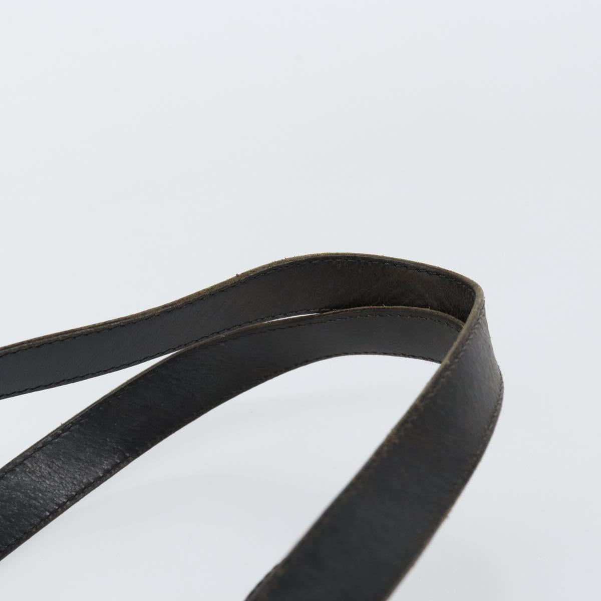 CELINE Macadam Canvas Tote Bag PVC Leather Black Gold Auth ep11721 - Jerrillo image 8