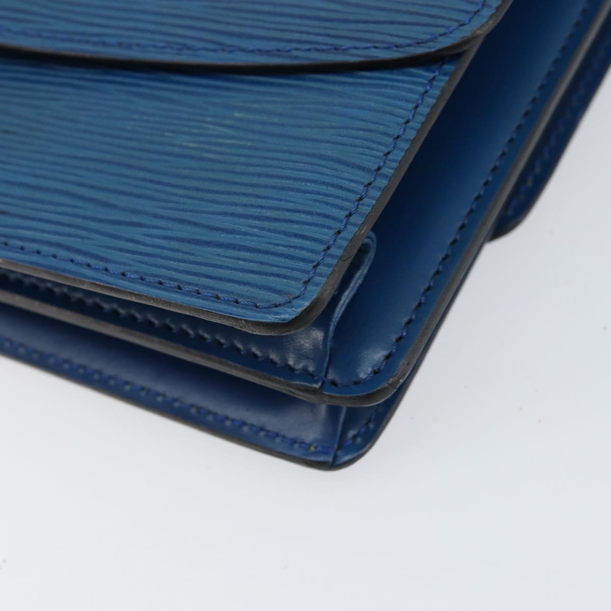 LOUIS VUITTON Epi Grenel Shoulder Bag Blue M52362 LV Auth ep11728 - Jerrillo image 9