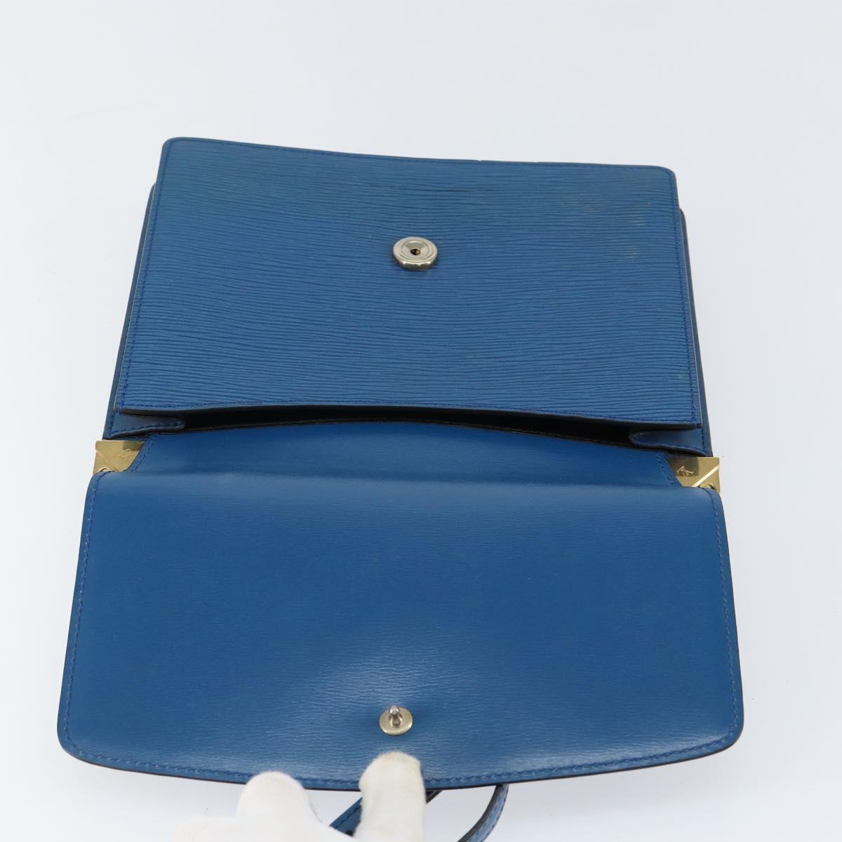 LOUIS VUITTON Epi Grenel Shoulder Bag Blue M52362 LV Auth ep11728 - Jerrillo image 10