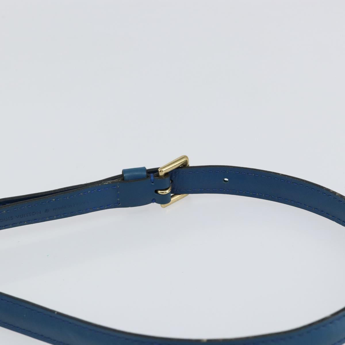 LOUIS VUITTON Epi Grenel Shoulder Bag Blue M52362 LV Auth ep11728 - Jerrillo image 8