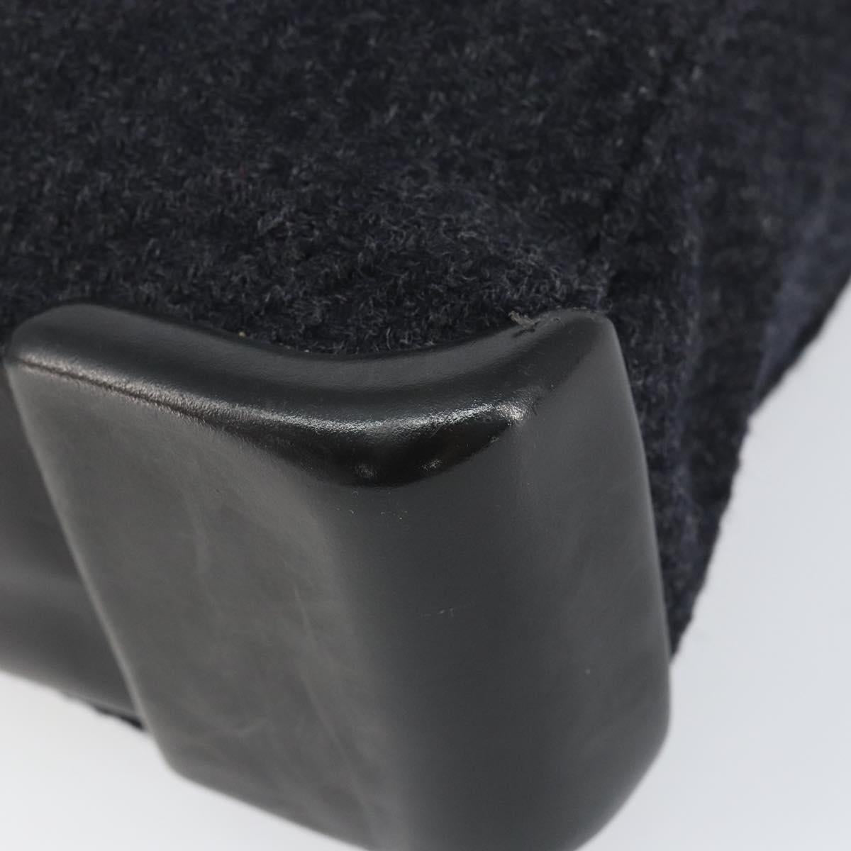 PRADA Tote Bag Wool Gray Auth ep11742 - Jerrillo image 10