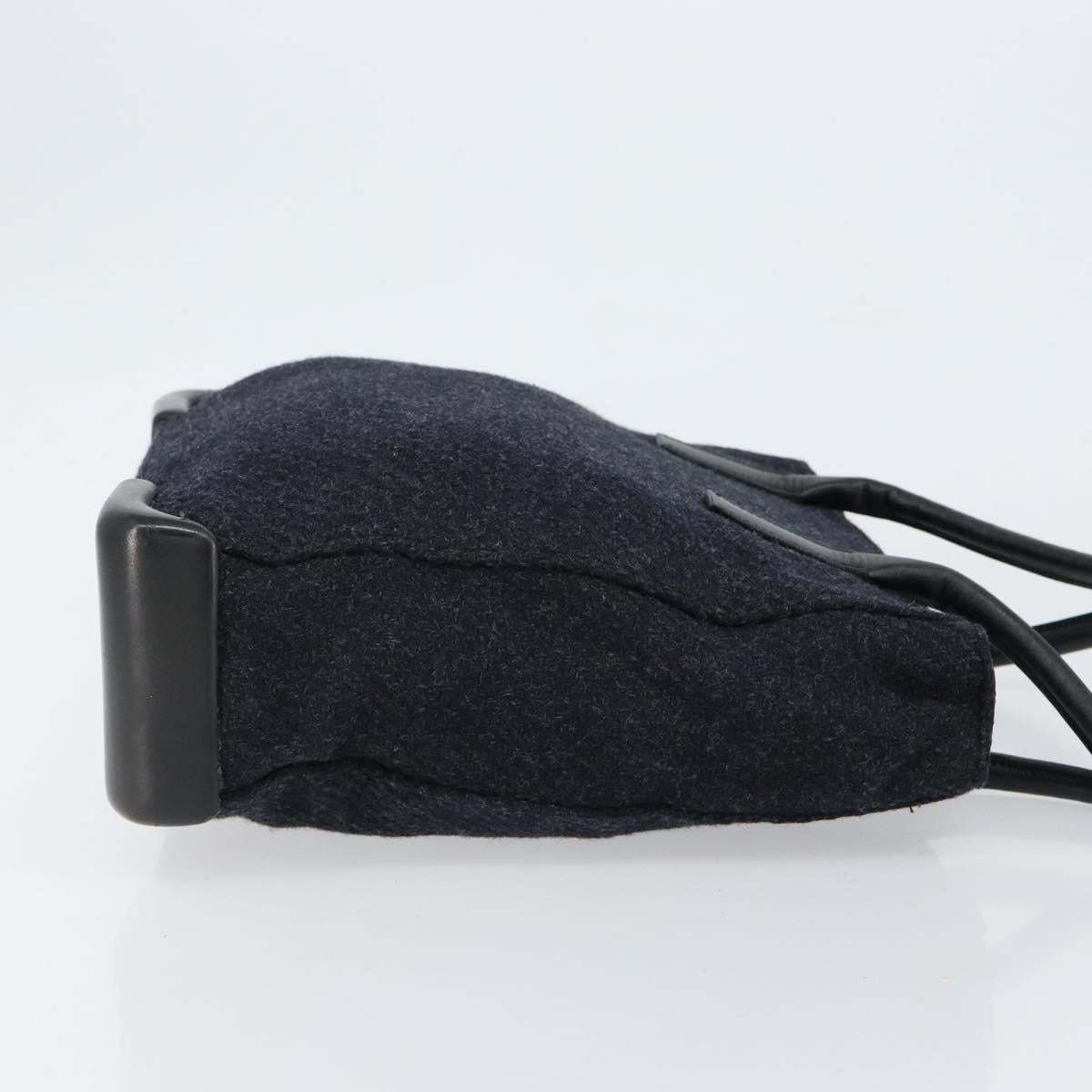 PRADA Tote Bag Wool Gray Auth ep11742 - Jerrillo image 4