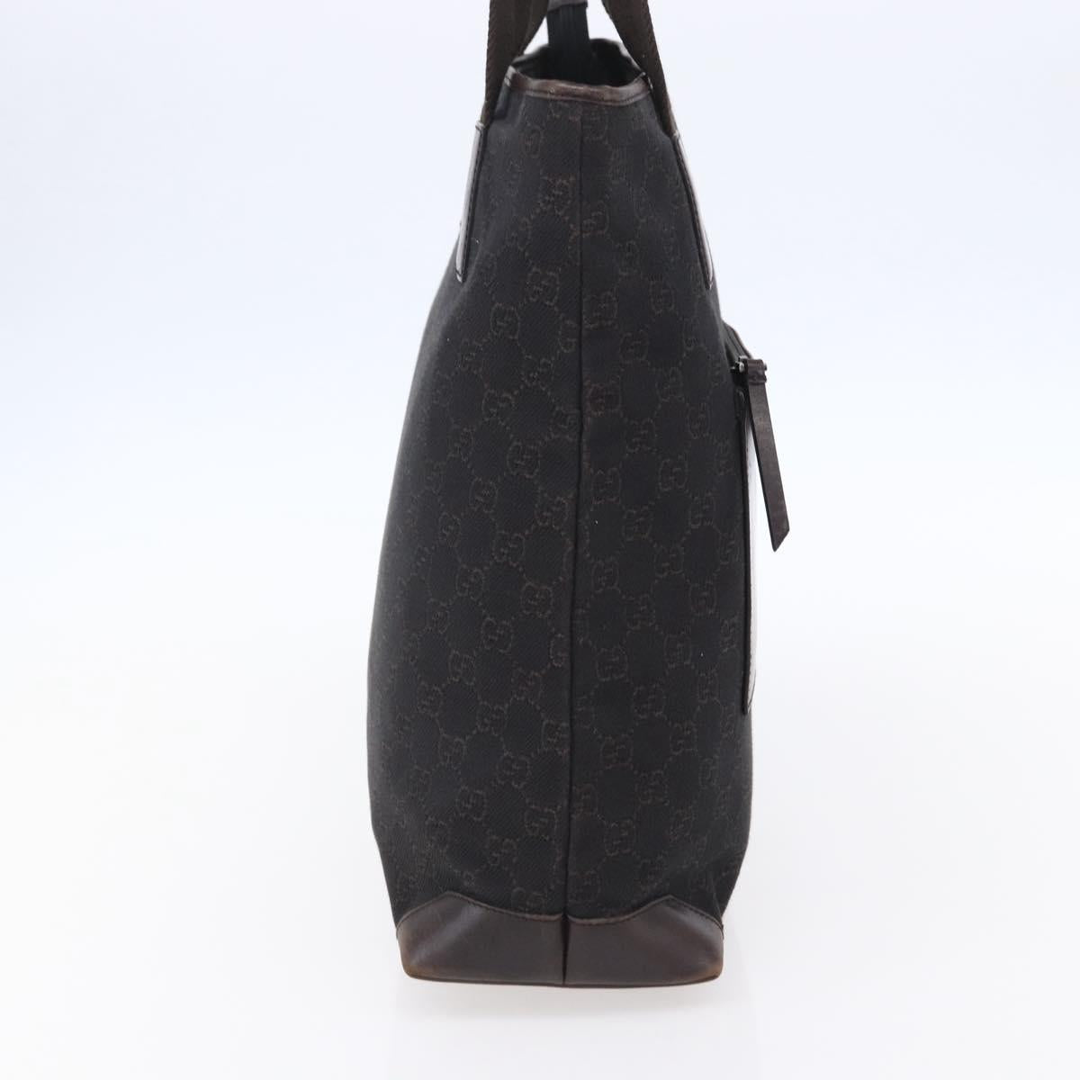 GUCCI GG Canvas Tote Bag Dark Brown 28892 00 Auth ep11898 - Jerrillo image 3