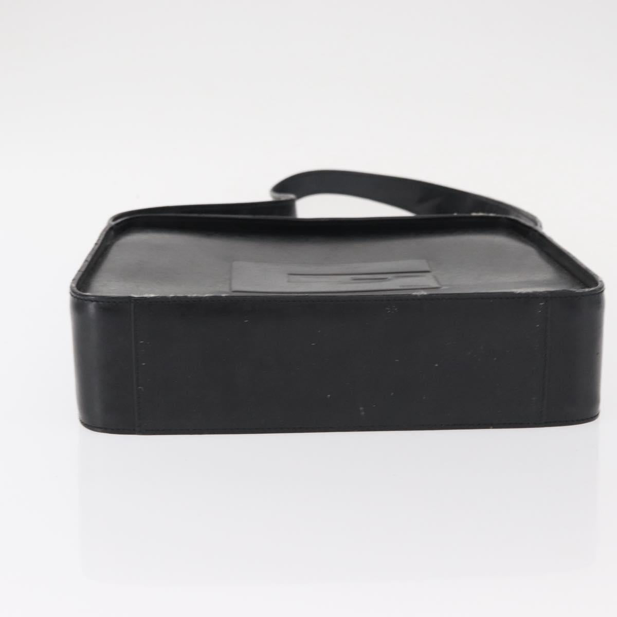 GUCCI Shoulder Bag Patent leather Black Silver 001 3032 Auth ep11927 - Jerrillo image 5