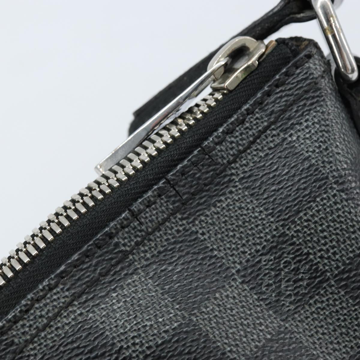 LOUIS VUITTON Damier Graphite Mick MM Shoulder Bag N41106 LV Auth ep13865 - Jerrillo image 9