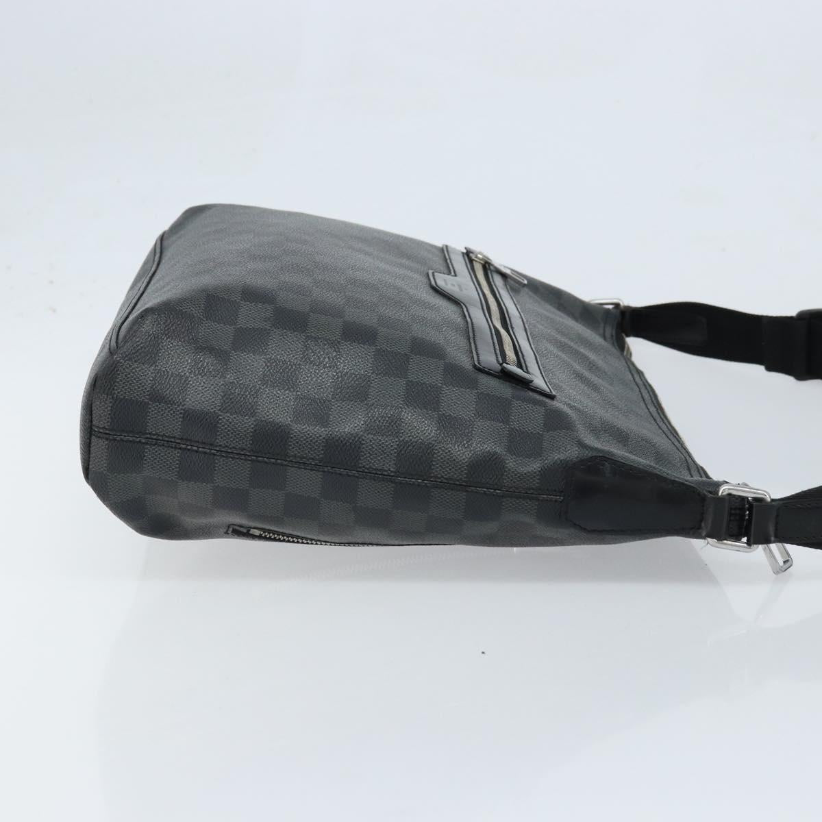 LOUIS VUITTON Damier Graphite Mick MM Shoulder Bag N41106 LV Auth ep13865 - Jerrillo image 3