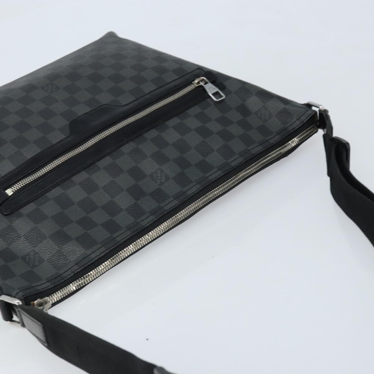 LOUIS VUITTON Damier Graphite Mick MM Shoulder Bag N41106 LV Auth ep13865 - Jerrillo image 6