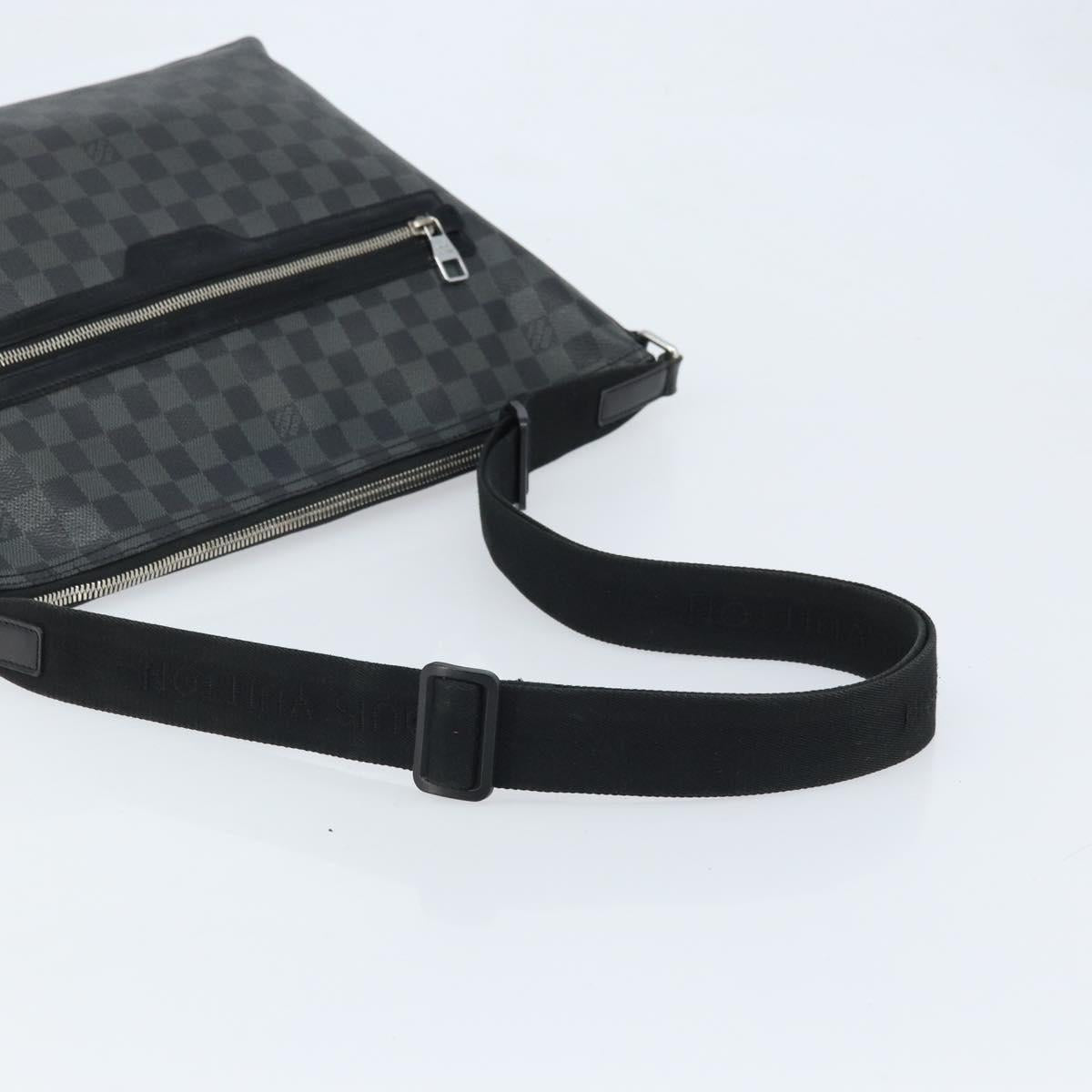 LOUIS VUITTON Damier Graphite Mick MM Shoulder Bag N41106 LV Auth ep13865 - Jerrillo image 7