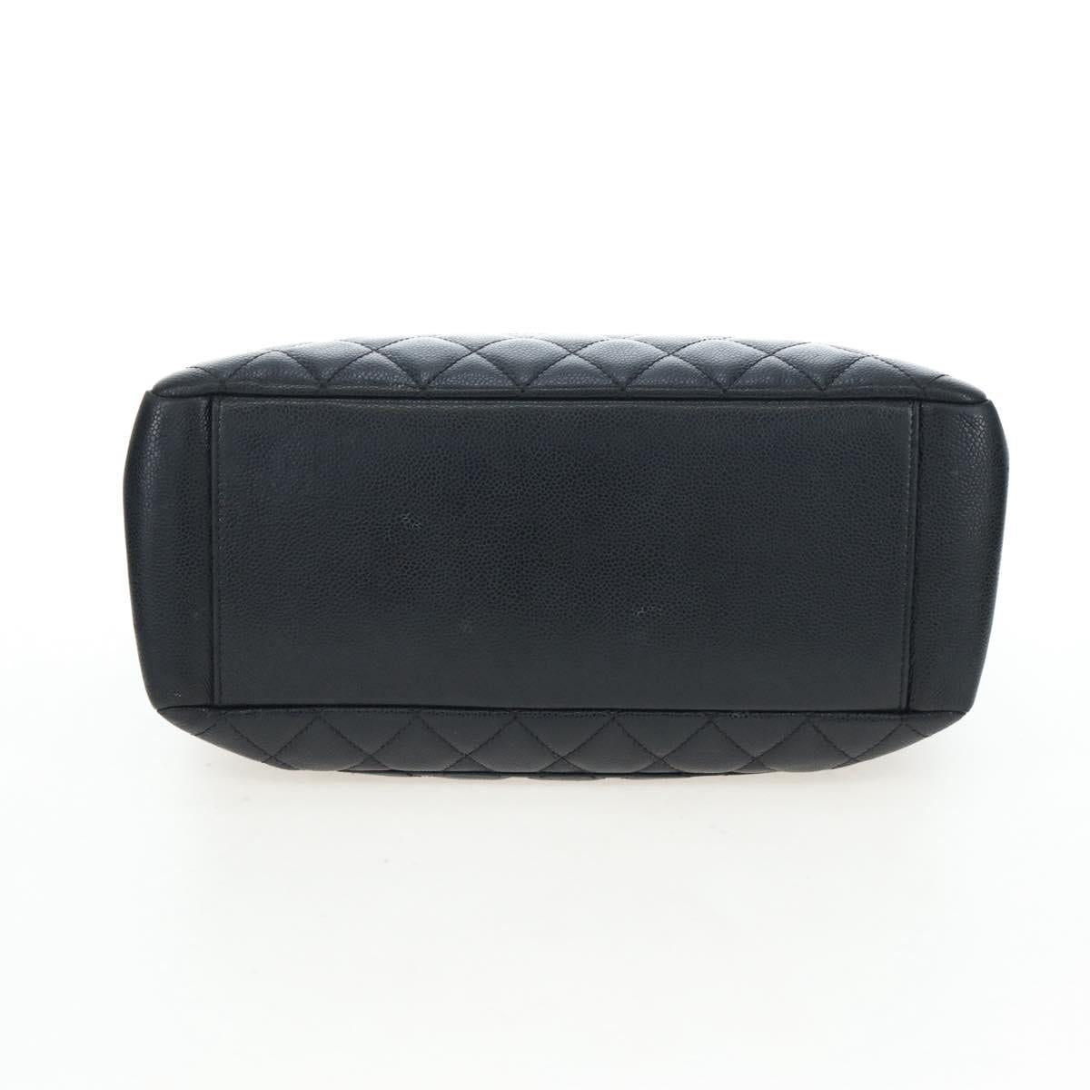 CHANEL Matelasse COCO Mark Chain Bag Caviar Skin Black Silver CC Auth ep15633V - Jerrillo image 5