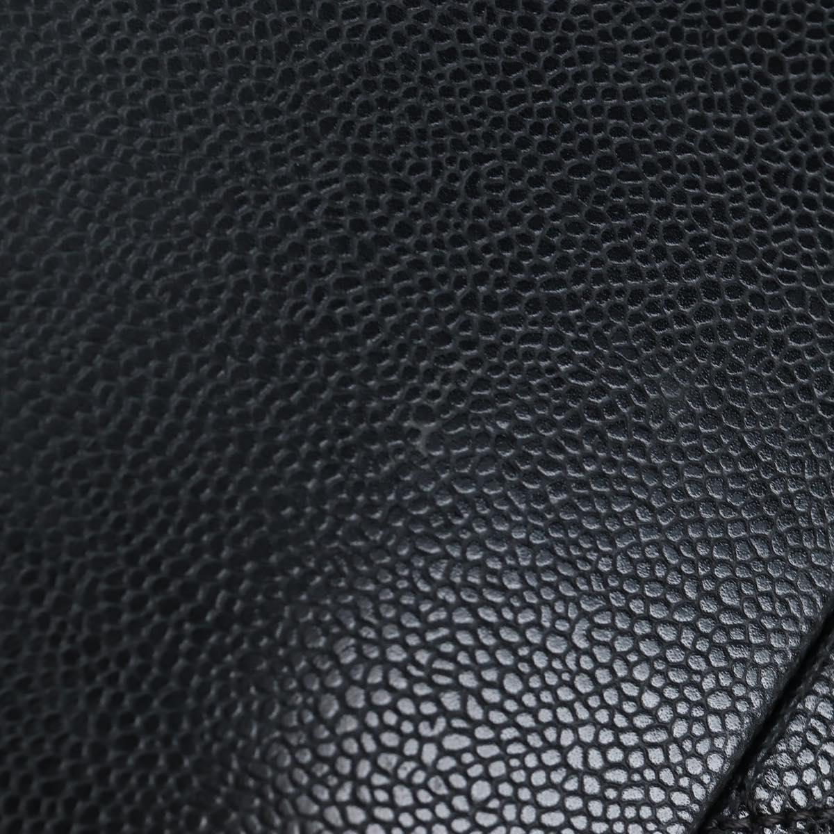 CHANEL Matelasse COCO Mark Chain Bag Caviar Skin Black Silver CC Auth ep15633V - Jerrillo image 6