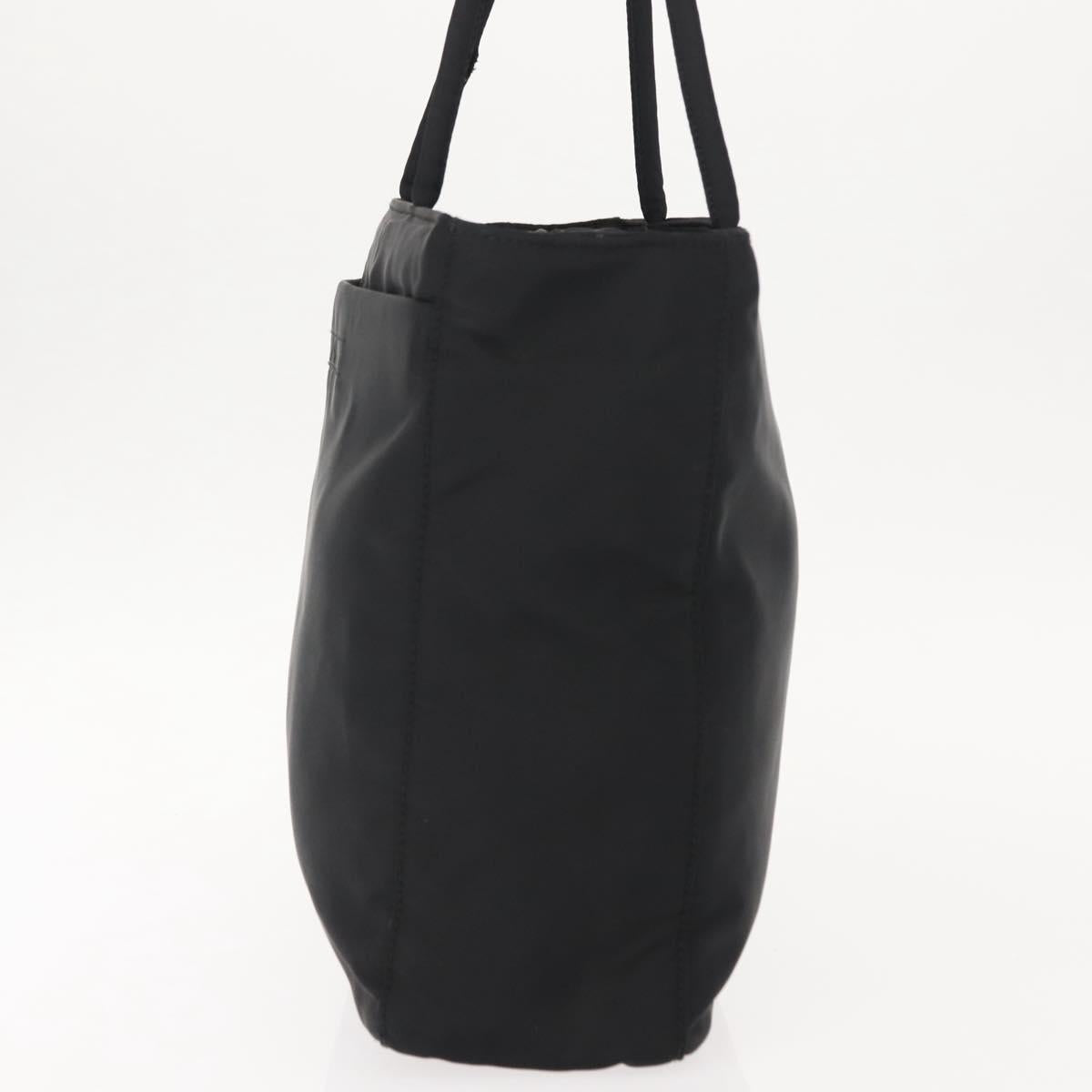 PRADA Tote Bag Nylon Black Silver Auth gh1067 - Jerrillo image 3