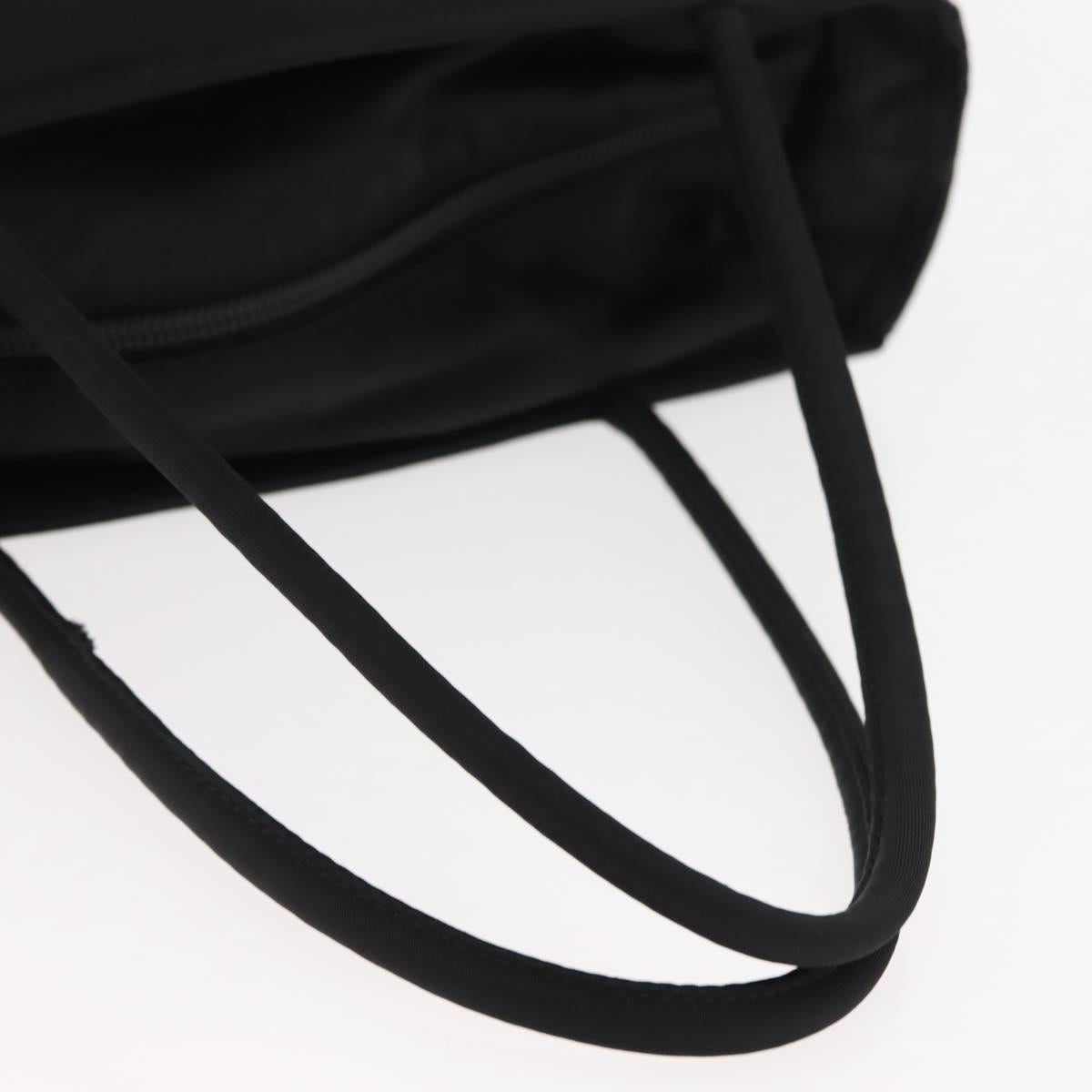 PRADA Tote Bag Nylon Black Silver Auth gh1067 - Jerrillo image 7