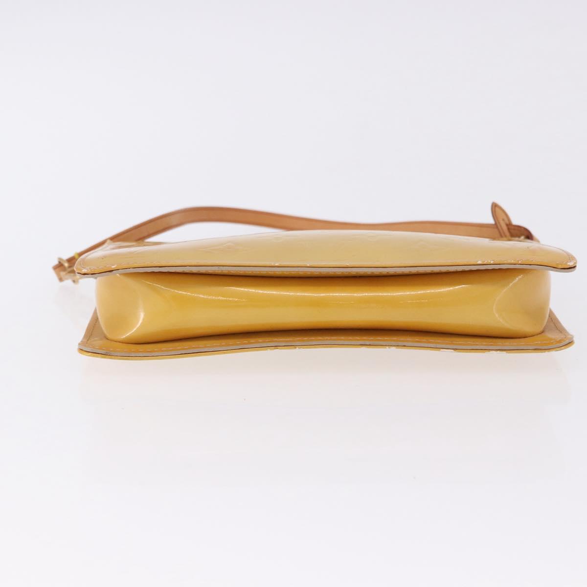 LOUIS VUITTON Monogram Vernis Lexington Accessory Pouch Beige M91010 Auth gh2259 - Jerrillo image 6