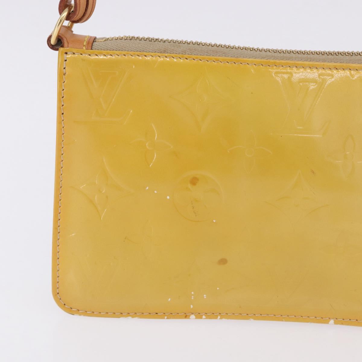 LOUIS VUITTON Monogram Vernis Lexington Accessory Pouch Beige M91010 Auth gh2259 - Jerrillo image 3