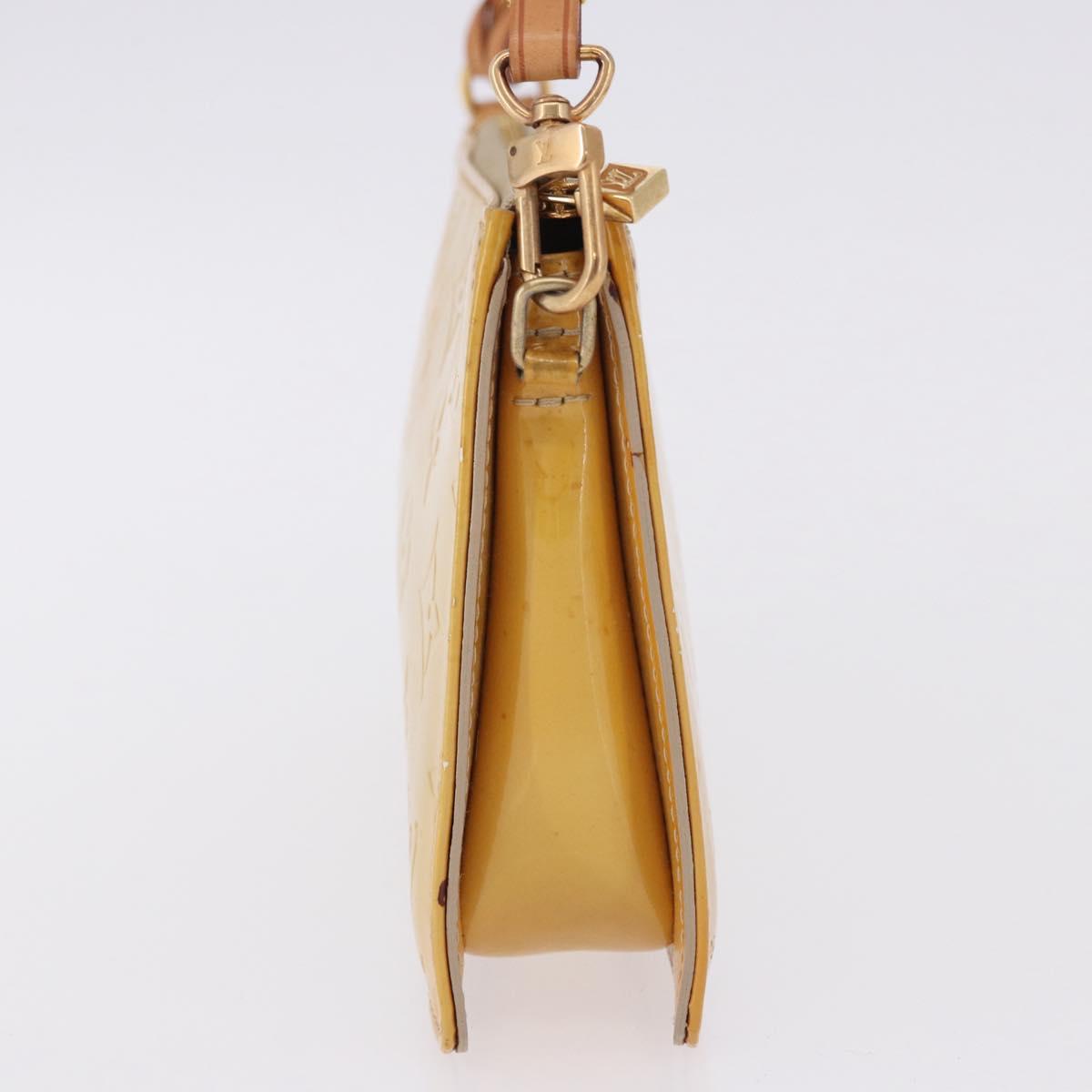 LOUIS VUITTON Monogram Vernis Lexington Accessory Pouch Beige M91010 Auth gh2259 - Jerrillo image 5