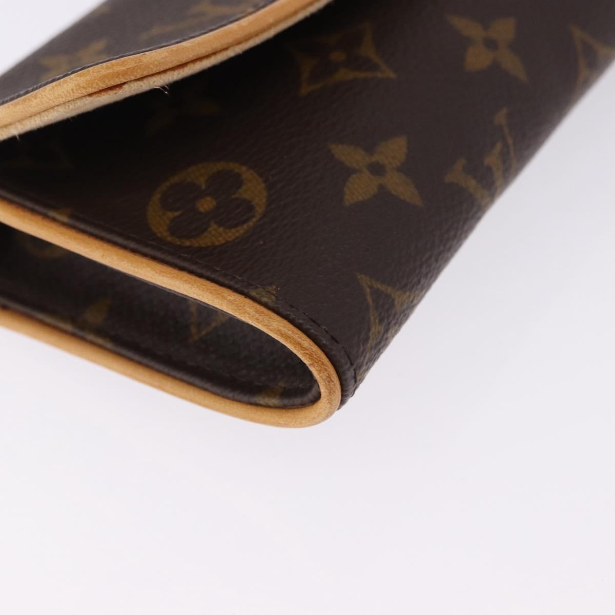 LOUIS VUITTON Monogram Pochette Twin PM Shoulder Bag M51854 LV Auth ka5272A - Jerrillo image 9