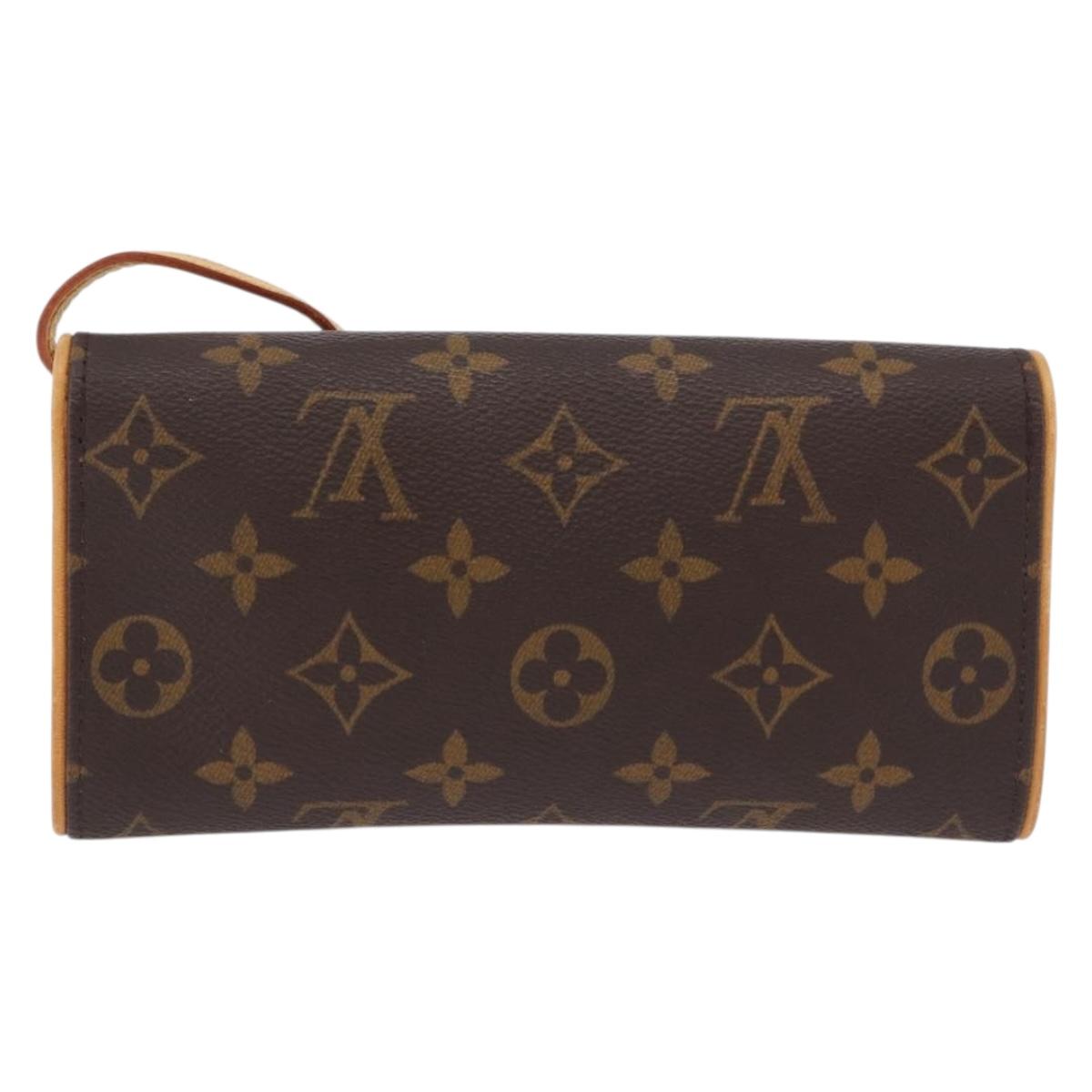 LOUIS VUITTON Monogram Pochette Twin PM Shoulder Bag M51854 LV Auth ka5272A - Jerrillo image 2
