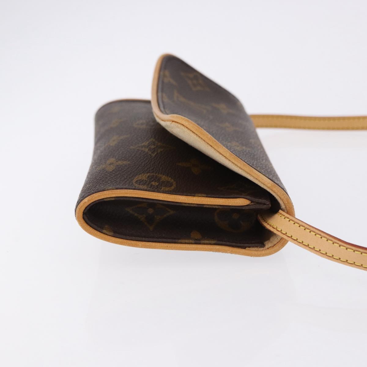 LOUIS VUITTON Monogram Pochette Twin PM Shoulder Bag M51854 LV Auth ka5272A - Jerrillo image 3