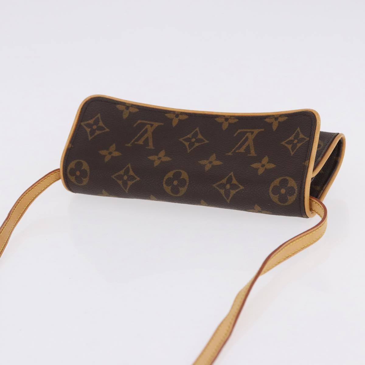 LOUIS VUITTON Monogram Pochette Twin PM Shoulder Bag M51854 LV Auth ka5272A - Jerrillo image 6