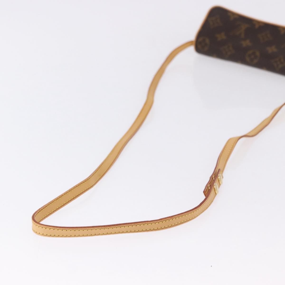 LOUIS VUITTON Monogram Pochette Twin PM Shoulder Bag M51854 LV Auth ka5272A - Jerrillo image 7