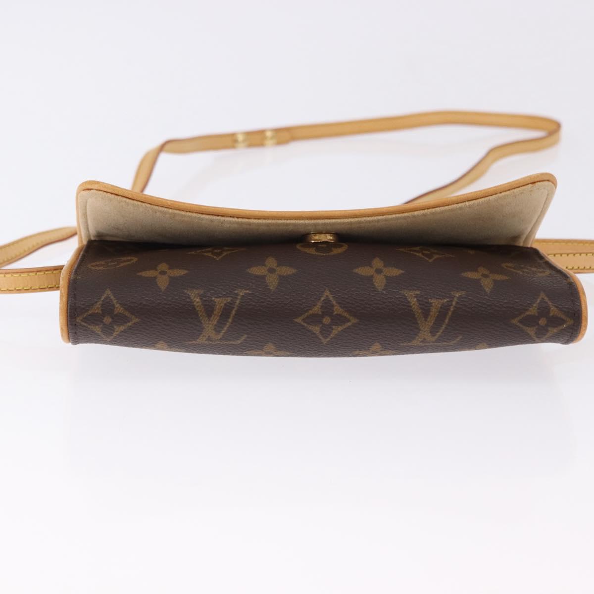 LOUIS VUITTON Monogram Pochette Twin PM Shoulder Bag M51854 LV Auth ka5272A - Jerrillo image 5