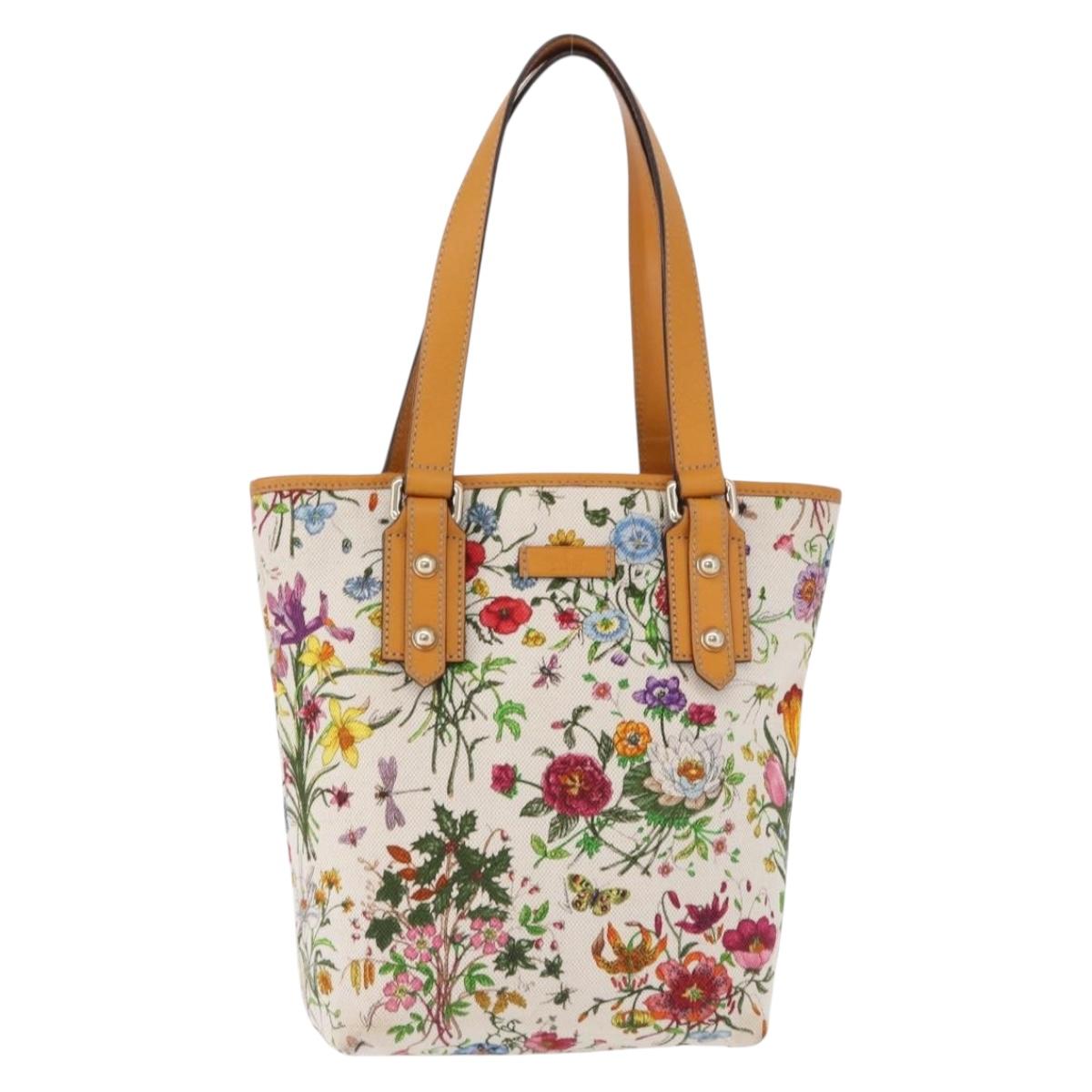 GUCCI Hand Bag Canvas Outlet Multicolor Gold 257250 Auth ka5603A - Jerrillo image 2