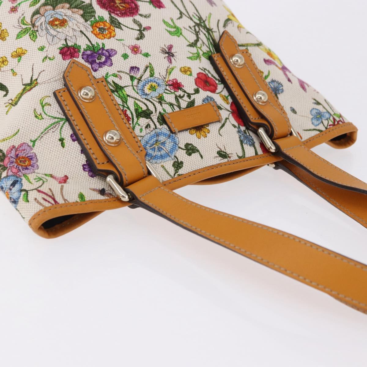GUCCI Hand Bag Canvas Outlet Multicolor Gold 257250 Auth ka5603A - Jerrillo image 6