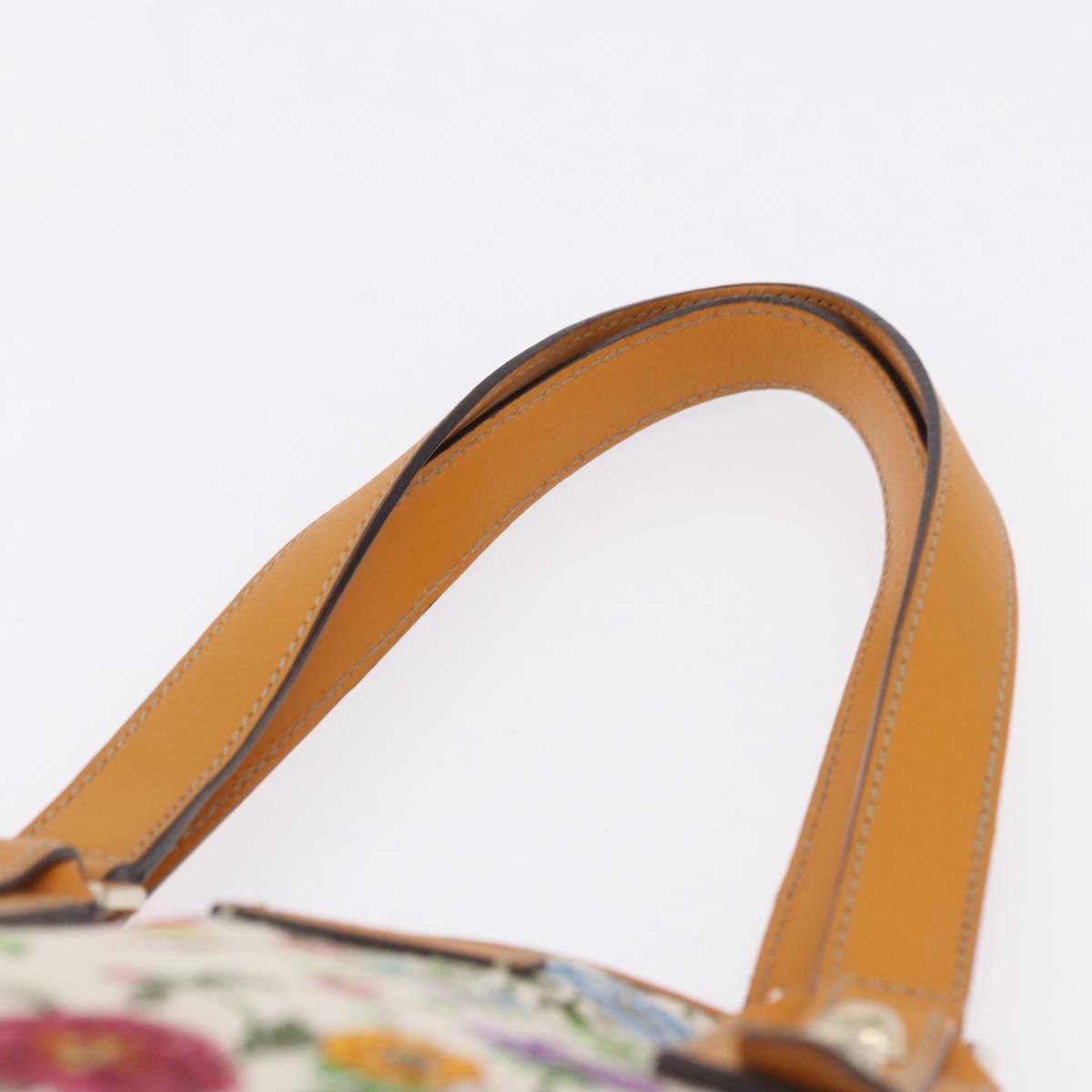 GUCCI Hand Bag Canvas Outlet Multicolor Gold 257250 Auth ka5603A - Jerrillo image 8