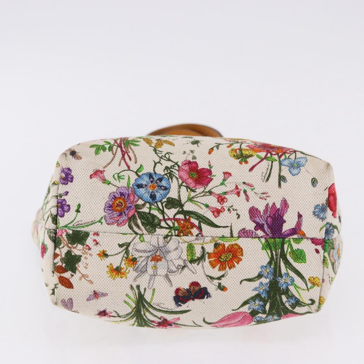 GUCCI Hand Bag Canvas Outlet Multicolor Gold 257250 Auth ka5603A - Jerrillo image 9