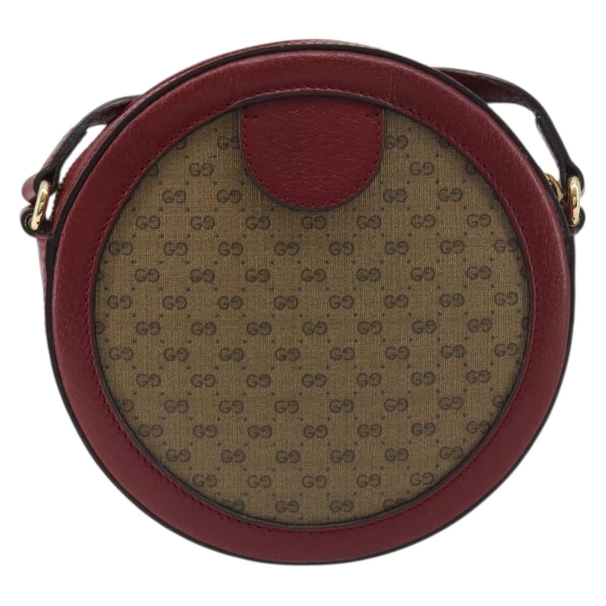 GUCCI Micro GG Supreme Doraemon Collaboration Bag PVC Beige 625216 Auth ka5794M - Jerrillo image 3