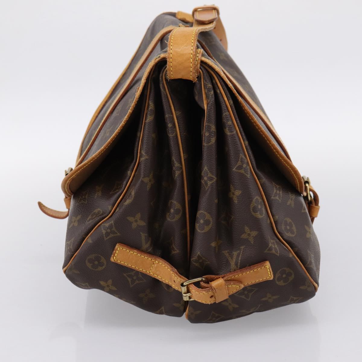 LOUIS VUITTON Monogram Saumur 35 Shoulder Bag M42254 LV Auth ka5862 - Jerrillo image 3