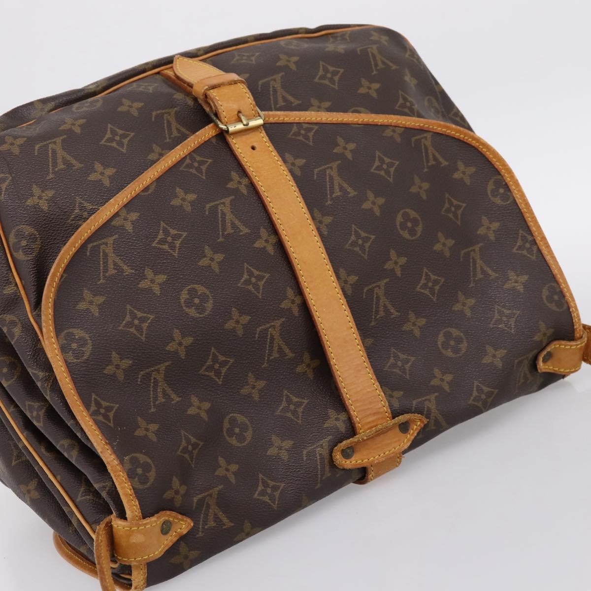 LOUIS VUITTON Monogram Saumur 35 Shoulder Bag M42254 LV Auth ka5862 - Jerrillo image 6