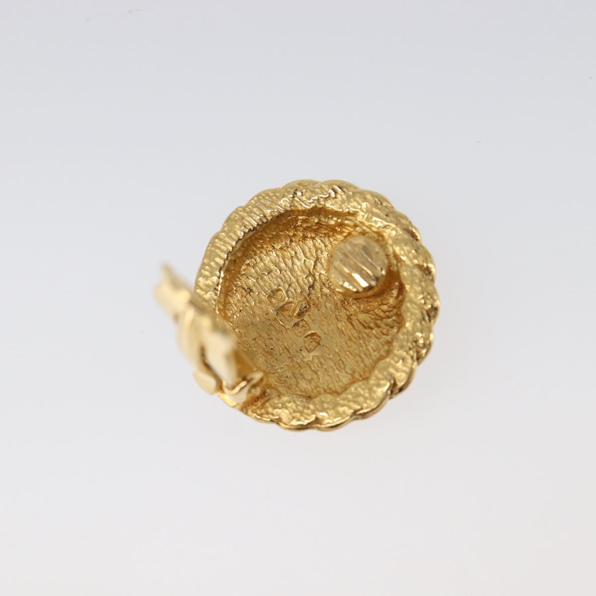CHANEL Earring metal Gold Tone CC Auth ka6048 - Jerrillo image 5