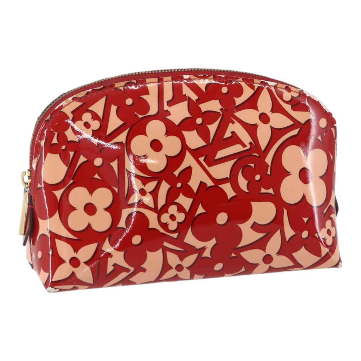 LOUIS VUITTON Sweet Monogram Pochette Cosmetic PM Pomme D'amour LV Auth 157048 - Jerrillo