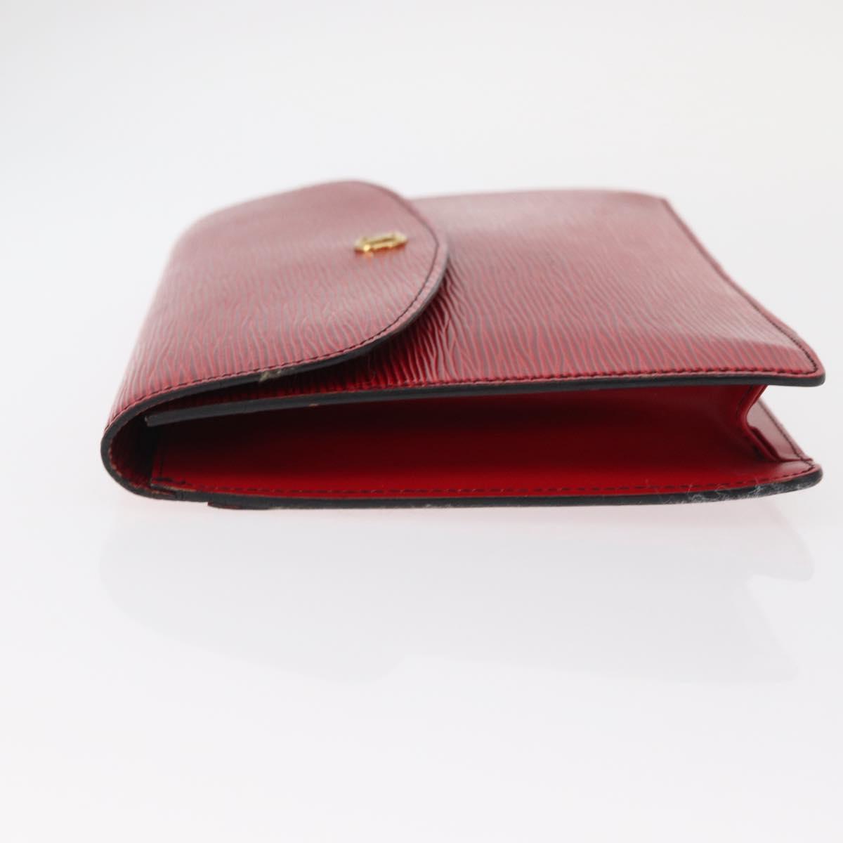 LOUIS VUITTON Epi Montaigne 27 Clutch Bag Red M52657 LV Auth 157734 - Jerrillo image 4