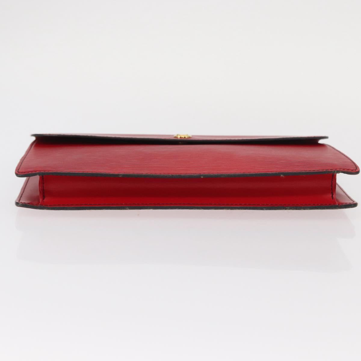 LOUIS VUITTON Epi Montaigne 27 Clutch Bag Red M52657 LV Auth 157734 - Jerrillo image 6