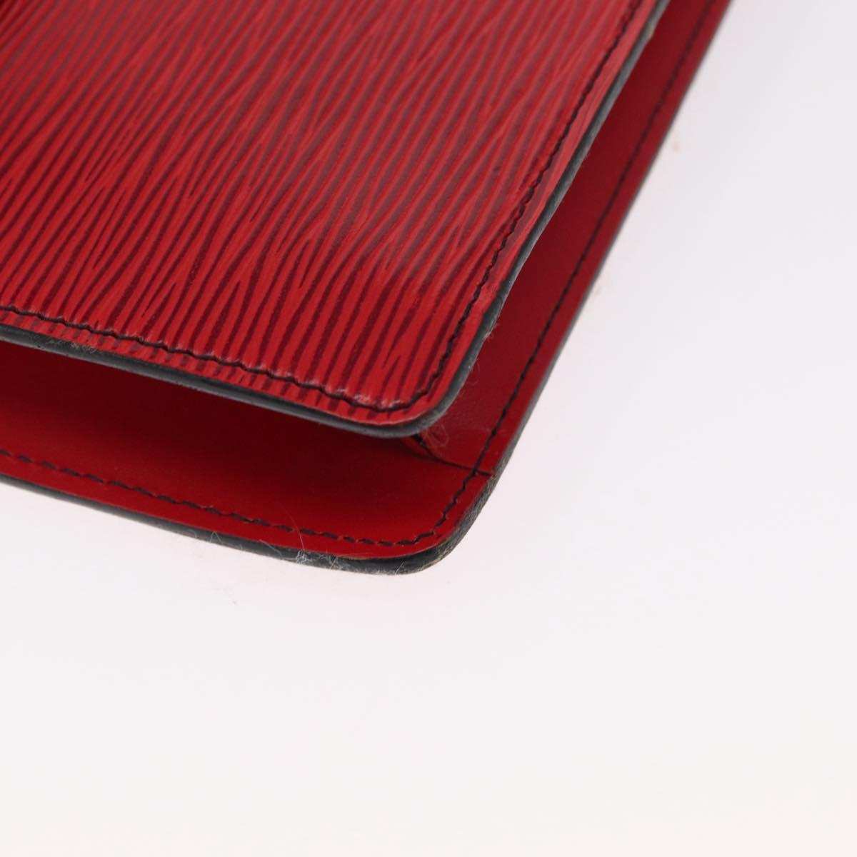 LOUIS VUITTON Epi Montaigne 27 Clutch Bag Red M52657 LV Auth 157734 - Jerrillo image 7